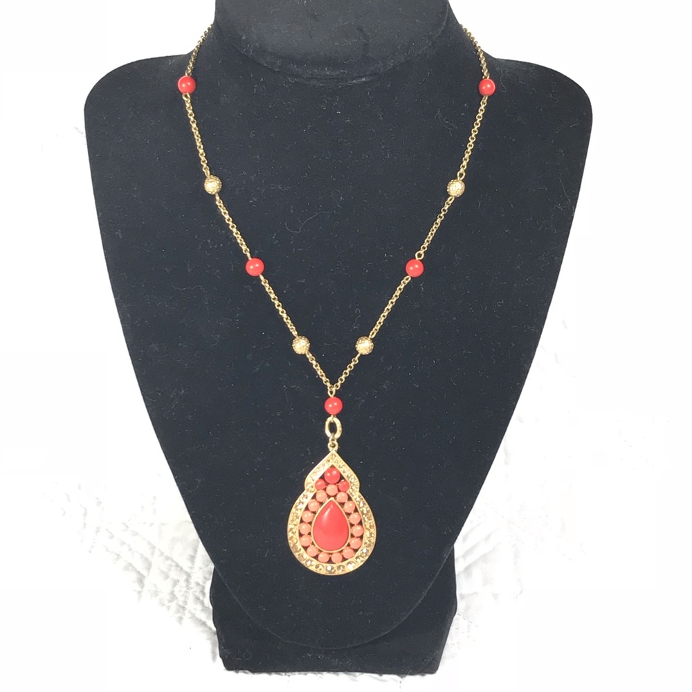 Vintage Carolee Lux Pendant Necklace
